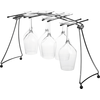 Egouttoir pour verres à dégustation, L41,9 см, W5,6 см, H22,1 см, никелированный металл, резиновые наконечники, Франция, L'Atelier du Vin