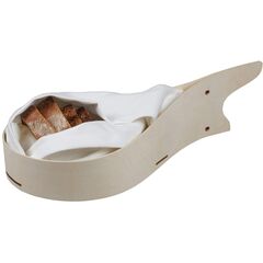 Boîte + Sac à Pain, Корзинка для хлеба, березовая фанера, сумка ​​из полиэстера и хлопка, Франция, L'Atelier du Vin