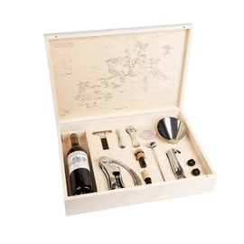 Набор инструментов с местом для шампанского L'Atelier du Vin Oeno Box Connoisseur №1