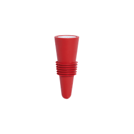 Bouchon universel, L2,4 см, W2,4 см, H6,3 см, силикон, нержавеющая сталь, Франция, L'Atelier du Vin