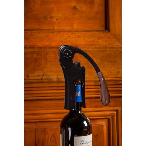 Штопор для вина рычажный L'Atelier du Vin Oeno Motion Wood & Black, изображение 6