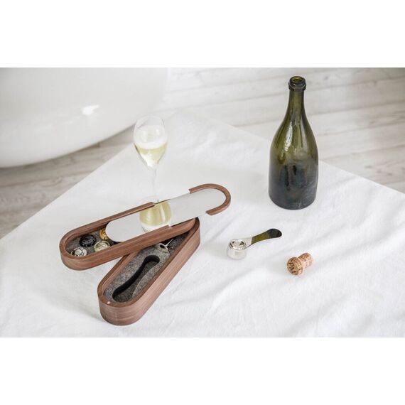 Набор инструментов для шампанского с футляром для плакеток L'Atelier du Vin Sparkling Set, изображение 7