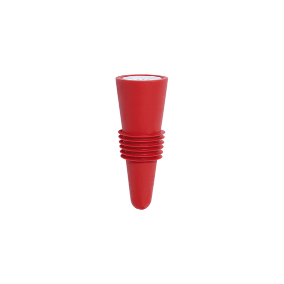 Bouchon universel, L2,4 см, W2,4 см, H6,3 см, силикон, нержавеющая сталь, Франция, L'Atelier du Vin