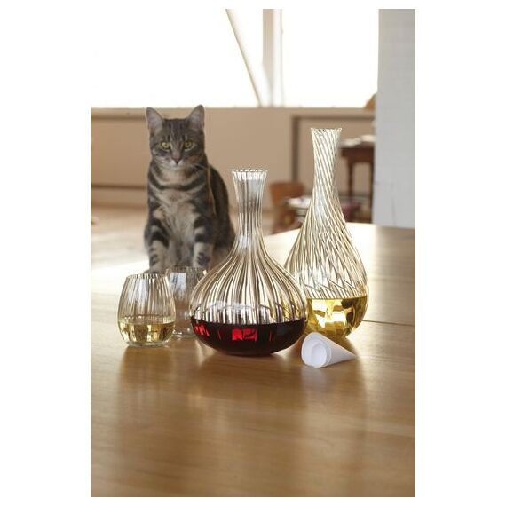 Verres Lignes, Набор из 2х бокалов для вина, 330 мл, D8,5 см, H10 см, бессвинцовый хрусталь, ручная работа, Франция, L'Atelier du Vin, изображение 4