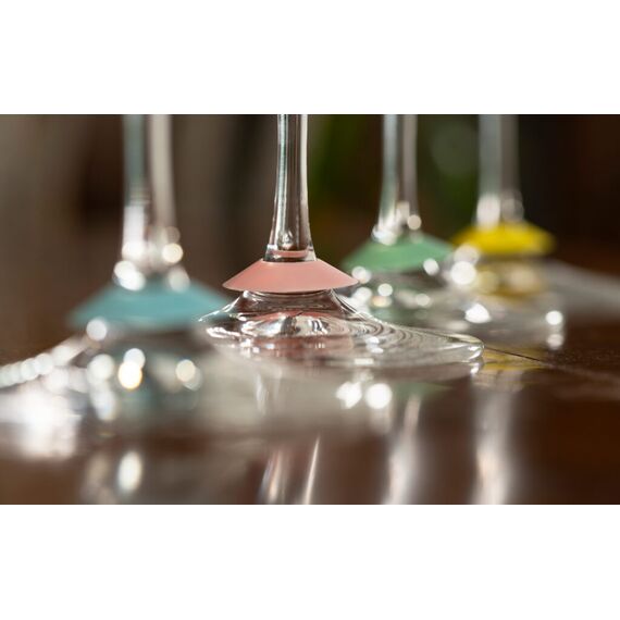 Chic Glass Rainbow, Маркеры для бокалов разноцветные, 9 шт, L27 см, W5 см, Hсинтетика, Франция, L'Atelier du Vin, изображение 6
