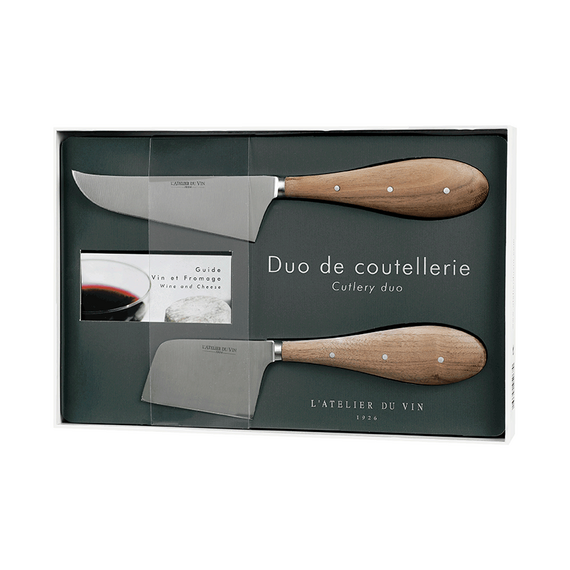 Duo de Coutellerie, лезвие из нержавеющей сталь, рукоятка из массива ореха, Франция, L'Atelier du Vin, изображение 6