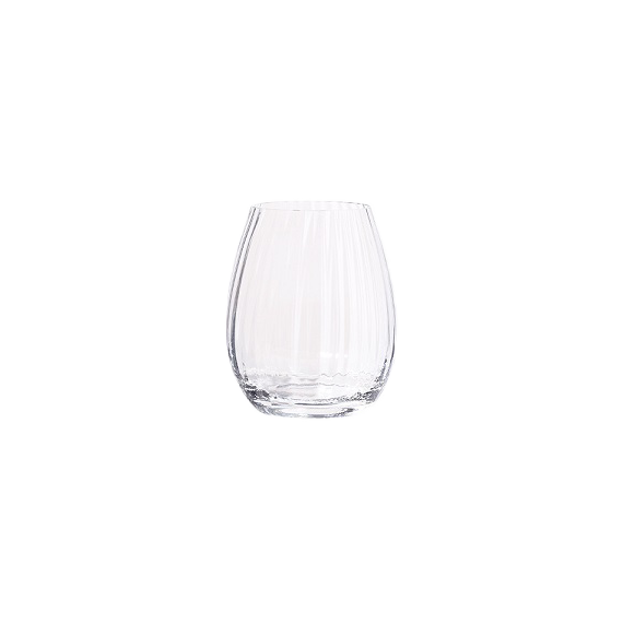 Verres Lignes, Набор из 2х бокалов для вина, 330 мл, D8,5 см, H10 см, бессвинцовый хрусталь, ручная работа, Франция, L'Atelier du Vin
