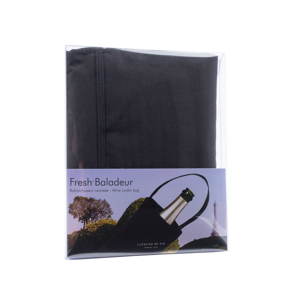 Сумка для охлаждения вина и шампанского L'Atelier du Vin Fresh Baladeur Noir, изображение 4